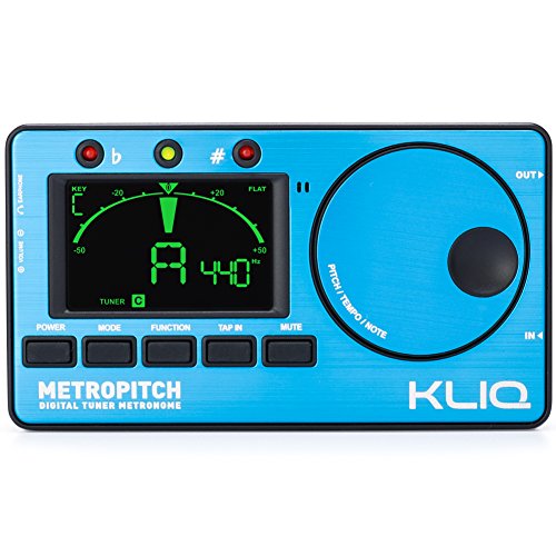 KLIQ MetroPitch - Metronome Tuner for All Instruments - with Guitar KLIQ MetroPitch - Metronome Tuner for All Instruments - with Guitar