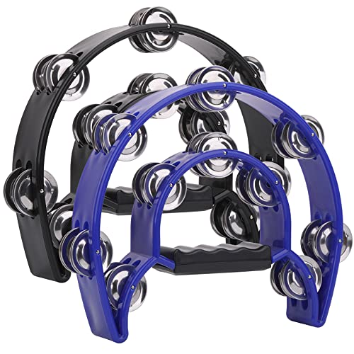 2Pack 10" Double Row Tambourine for Adult 2Pack 10" Double Row Tambourine for Adult