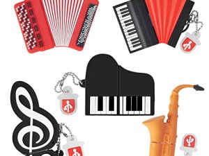 Leizhan 5 x 8GB Cute Music USB Flash Drive