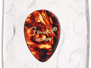 Fender Classic Celluloid Guitar Picks 358 Shape