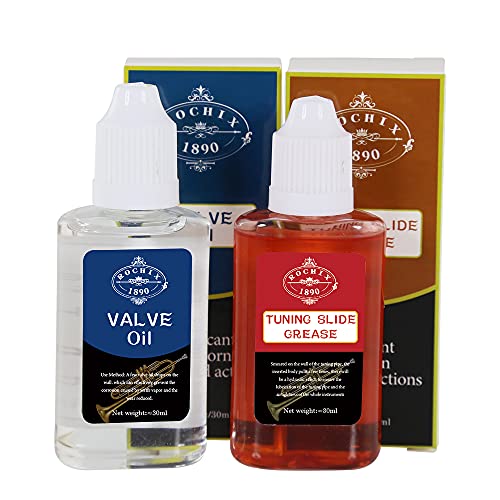 Rochix Synthetic Valve Oil & Tuning Slide Grease for Trumpet Rochix Synthetic Valve Oil & Tuning Slide Grease for Trumpet