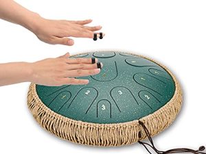 14"15 note Steel tongue Drum Percussion Portable ethereal drummer Disc drum Music gift instrument (14"15 tone