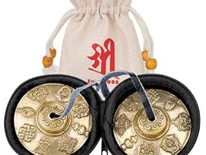 ZenBless Tibetan Tingsha Cymbals 2pcs
