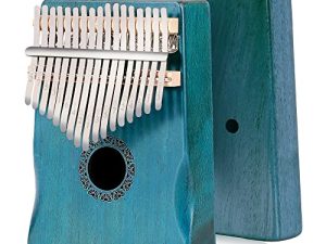 East top Kalimba 17 Keys Thumb Piano musical instrument Finger Piano with Mahogany Wood
