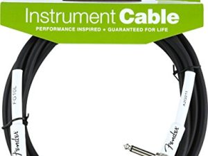 Fender Performance Series Instrument Cables (Straight-Right Angle) for electric guitar