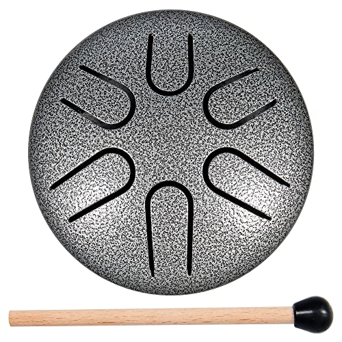 Steel Drum 3 Inch 6 Note Steel Tongue Drum Handpan Drum MiNi Instrument Steel Drum 3 Inch 6 Note Steel Tongue Drum Handpan Drum MiNi Instrument