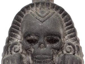 Real Screaming Aztec Death Whistle By ITZCOEHUA (Obsidian Black) - Loudest Authentic Human Sounding Screams 125+ Decibels -